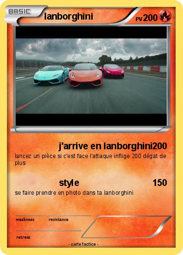 Pokemon lanborghini