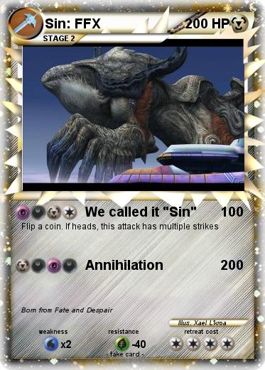 Pokemon Sin: FFX
