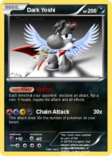 Pokemon Dark Yoshi
