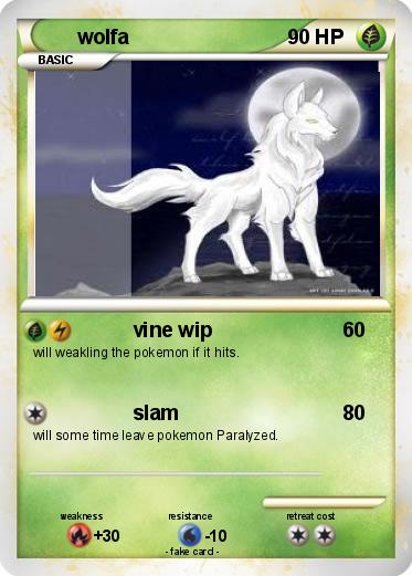 Pokemon wolfa