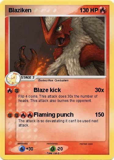 Pokemon Blaziken