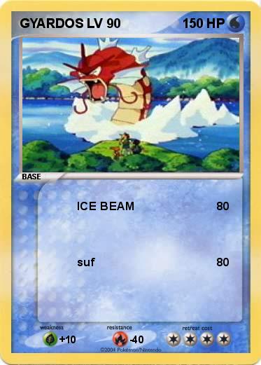Pokemon GYARDOS LV 90