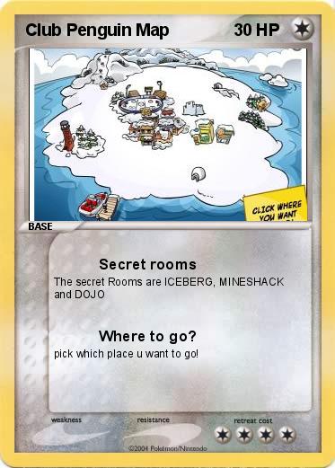 Pokemon Club Penguin Map