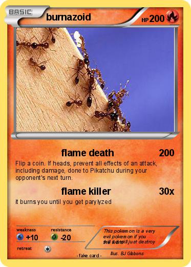 Pokemon burnazoid