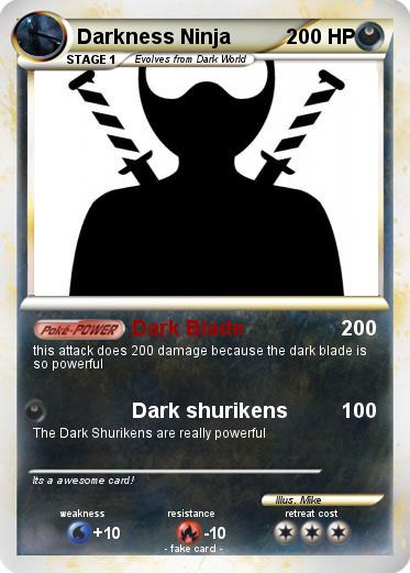 Pokemon Darkness Ninja
