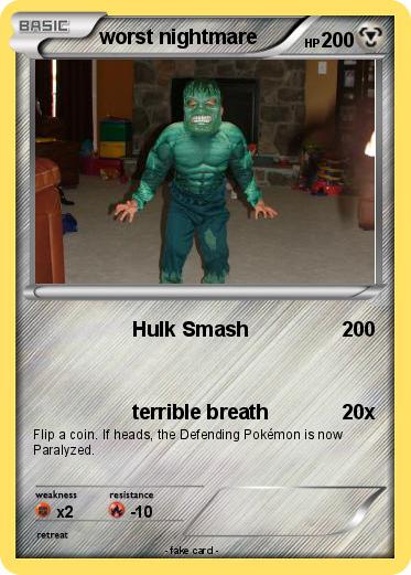 Pokemon worst nightmare