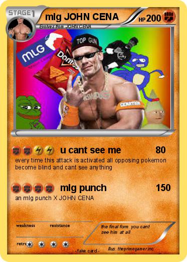 Pokemon mlg JOHN CENA