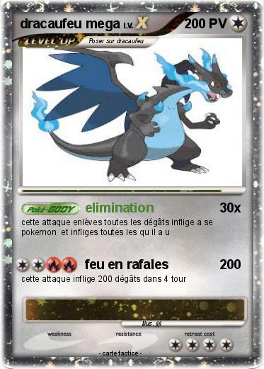 Pokemon dracaufeu mega