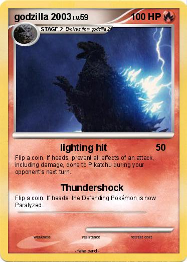 Pokemon godzilla 2003