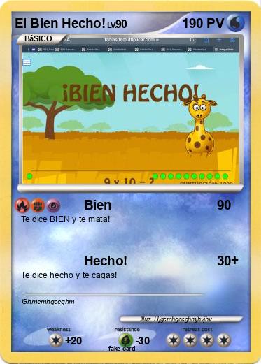 Pokemon El Bien Hecho!