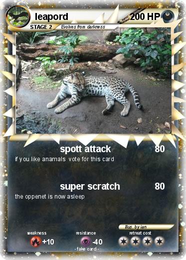Pokemon leapord