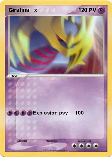 Pokemon Giratina   x