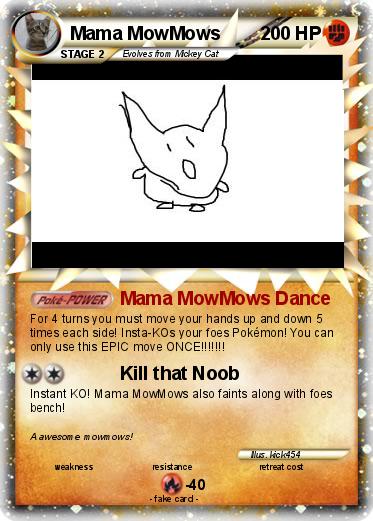 Pokemon Mama MowMows
