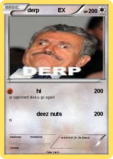 Pokemon derp            EX