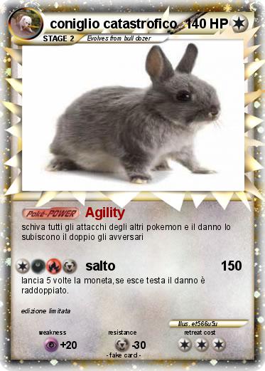 Pokemon coniglio catastrofico