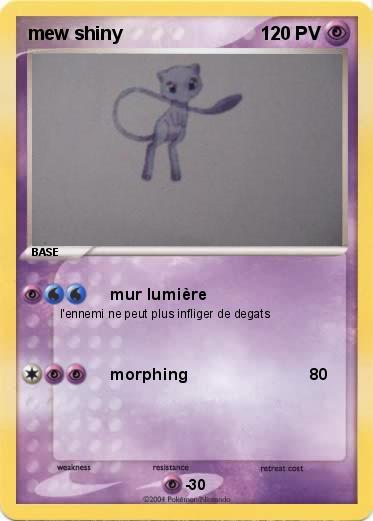 Pokemon mew shiny
