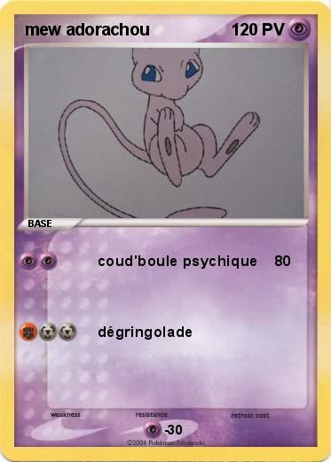 Pokemon mew adorachou