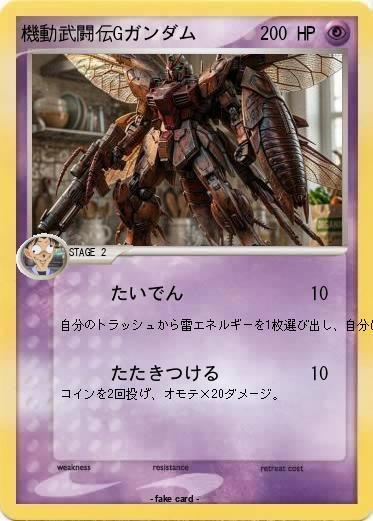 Pokemon 機動武闘伝Gガンダム