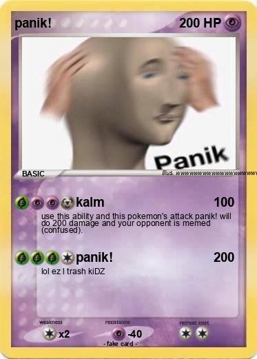 Pokemon panik!