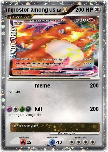 Pokemon impostor among us