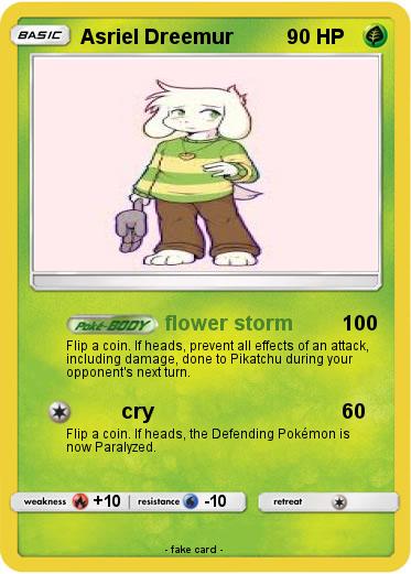 Pokemon Asriel Dreemur