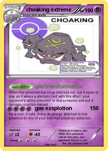 Pokemon choaking extreme