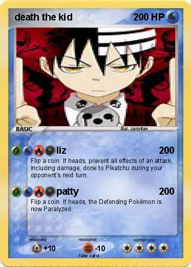 Pokemon death the kid
