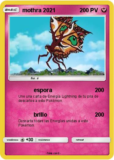 Pokemon mothra 2021
