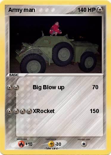 Pokemon Army man