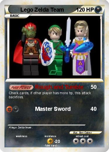 Pokemon Lego Zelda Team