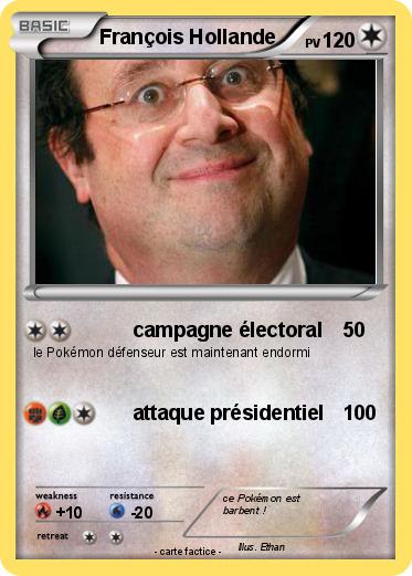 Pokemon François Hollande