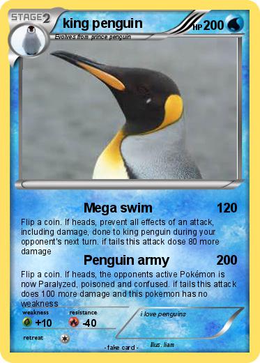 Pokemon king penguin