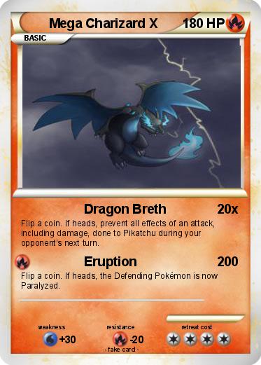 Pokemon Mega Charizard X