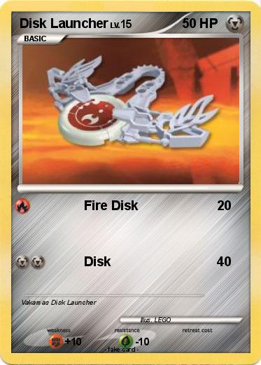 Pokemon Disk Launcher