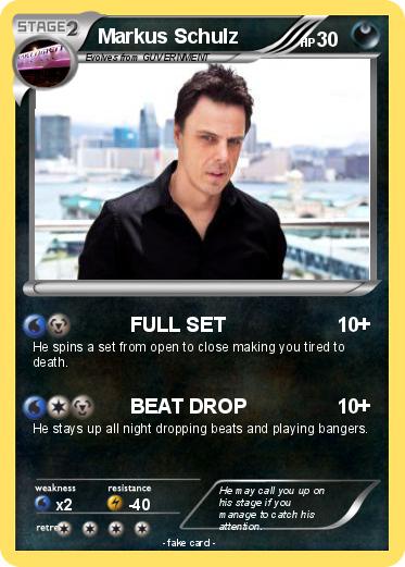 Pokemon Markus Schulz