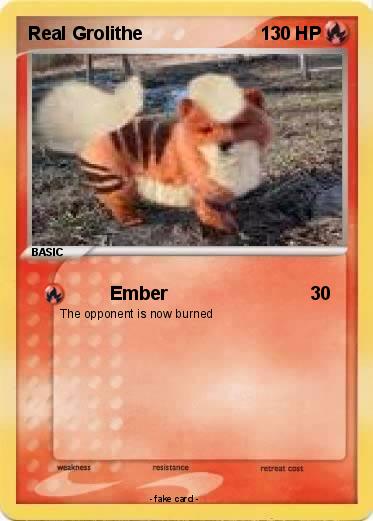 Pokemon Real Grolithe