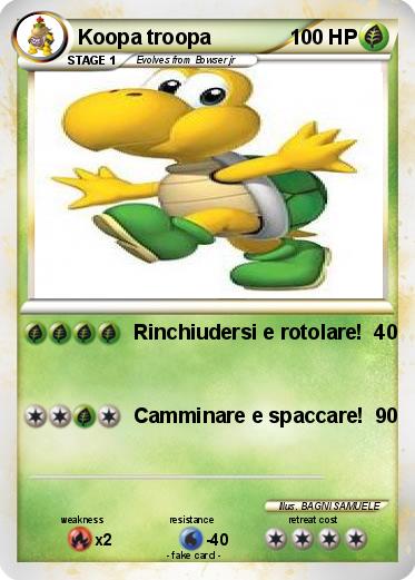 Pokemon Koopa troopa