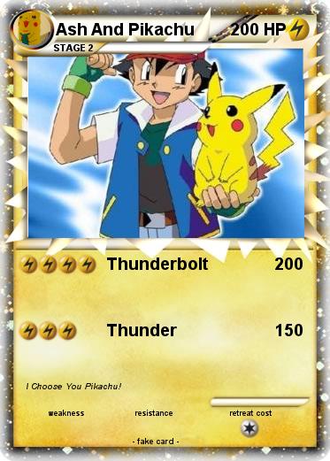 Pokemon Ash And Pikachu