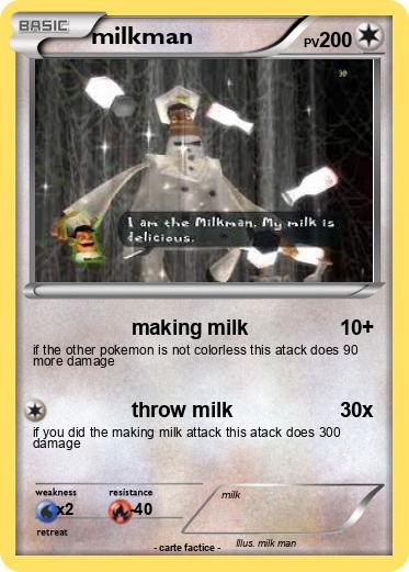 Pokemon milkman