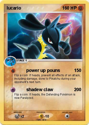 Pokemon lucario