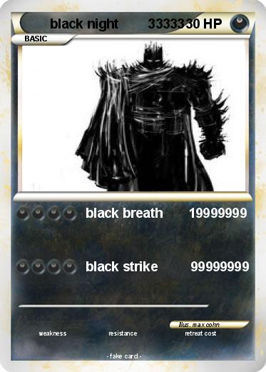 Pokemon black night        33333