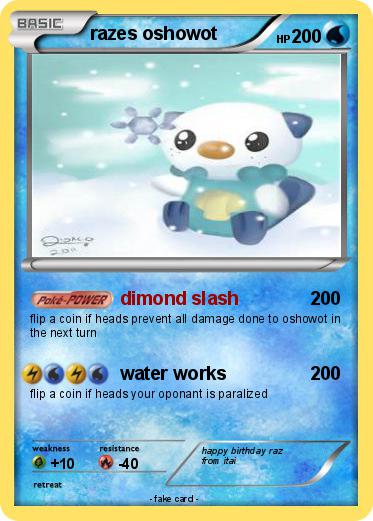 Pokemon razes oshowot