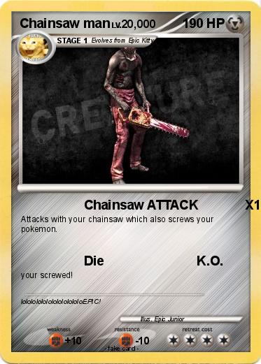 Pokemon Chainsaw man
