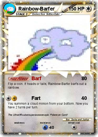 Pokemon Rainbow-Barfer