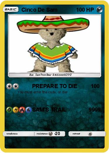 Pokemon Cinco De Sam