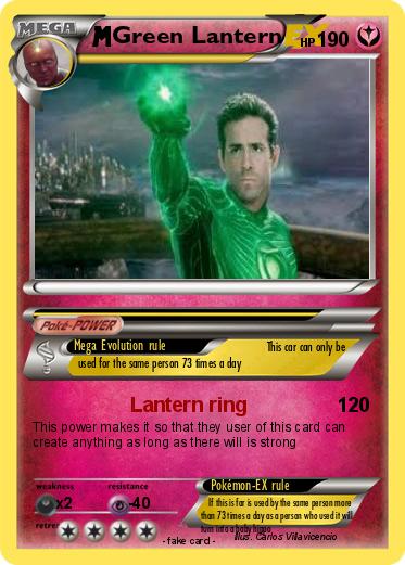 Pokemon Green Lantern