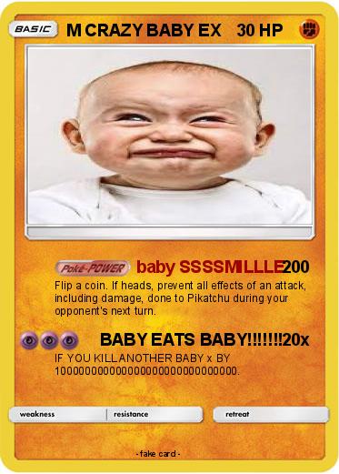 Pokemon M CRAZY BABY EX