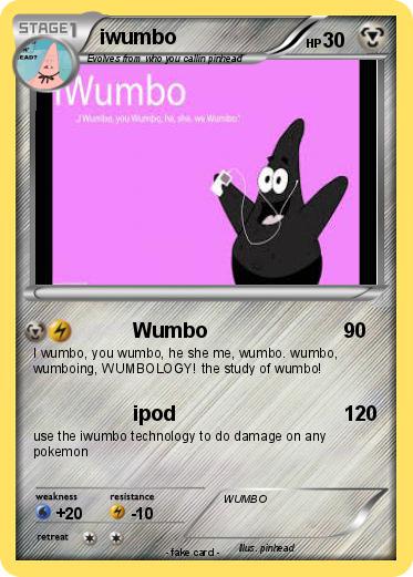 Pokemon iwumbo