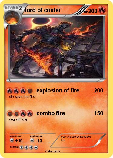 Pokemon lord of cinder