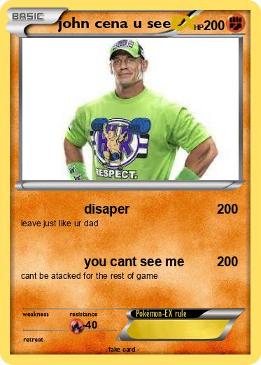 Pokemon john cena u see